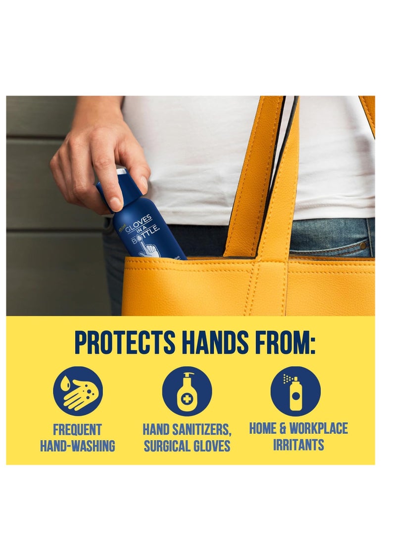 Gloves In A Bottle Shielding Lotion - GREAT for Dry Itchy Skin! Grease-less and Scent FREE! (2oz-60ml)