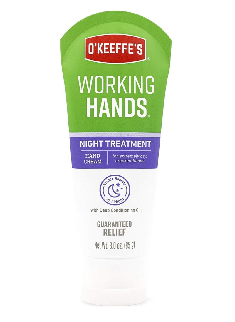 O'Keeffe's Night Treatment Combo Pack Including Working Hands Night Treatment Hand Cream, Healthy Feet Night Treatment Foot Cream and Lip Repair Night Treatment Lip Balm