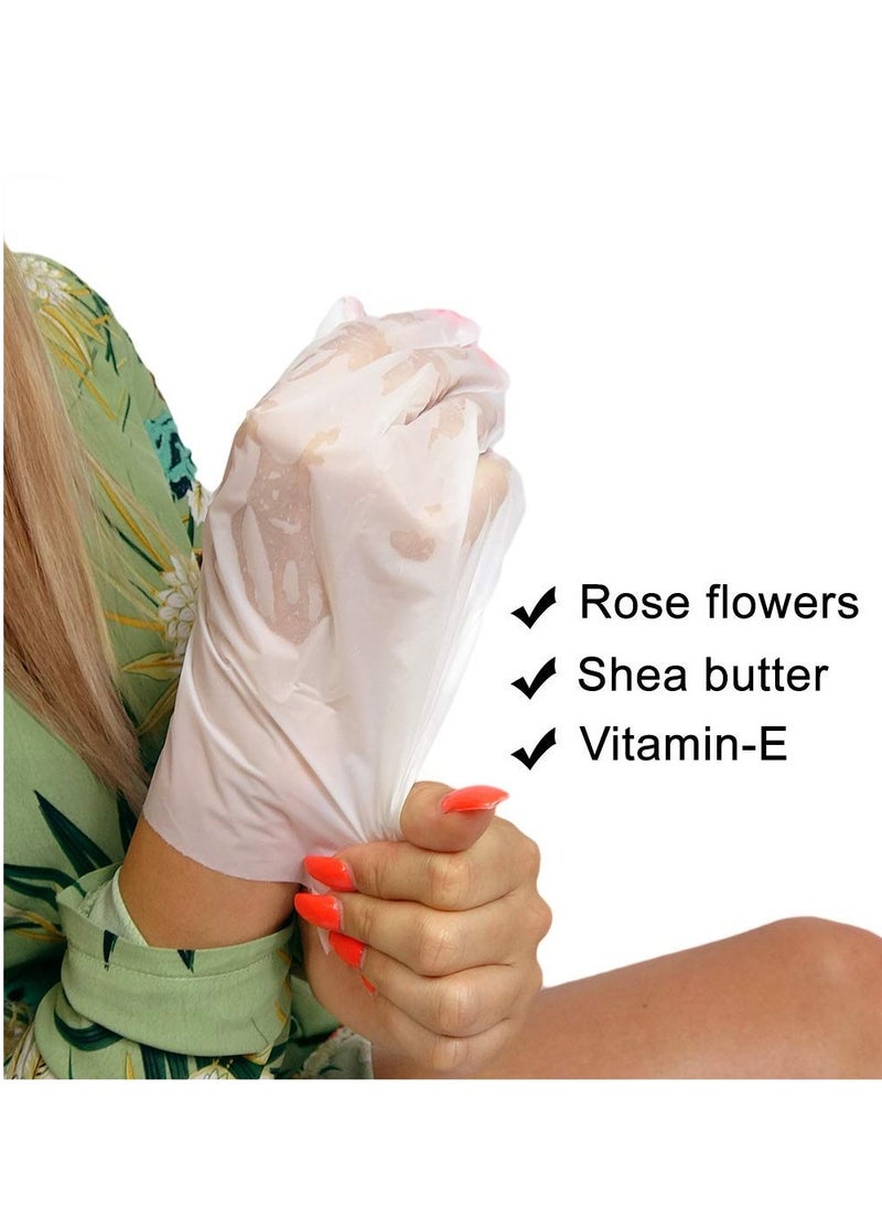 Hand Mask For Dry Hands - Rich Korean Moisturizing Gloves & Shea Butter Spa Treatment - 3 set