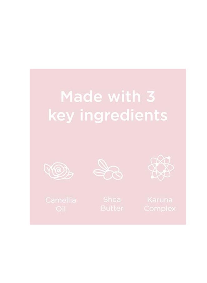 Karuna Hydrating+ Hand Mask, Self Care Gifts for Women and Men for Softening Hands, Comes in Cream and Oil-infused Gloves Reformulated with Cameilla Flower (4 Pairs of Hand Masks)