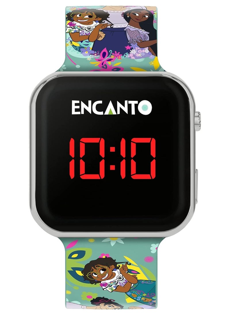 Encanto LED Watch with Printed Character Strap For Girls