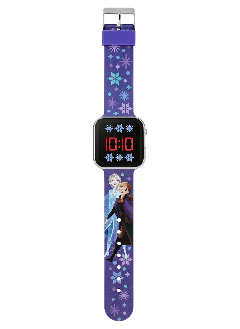 Disney Frozen Girls Analog Quartz Watch with Silicone Strap