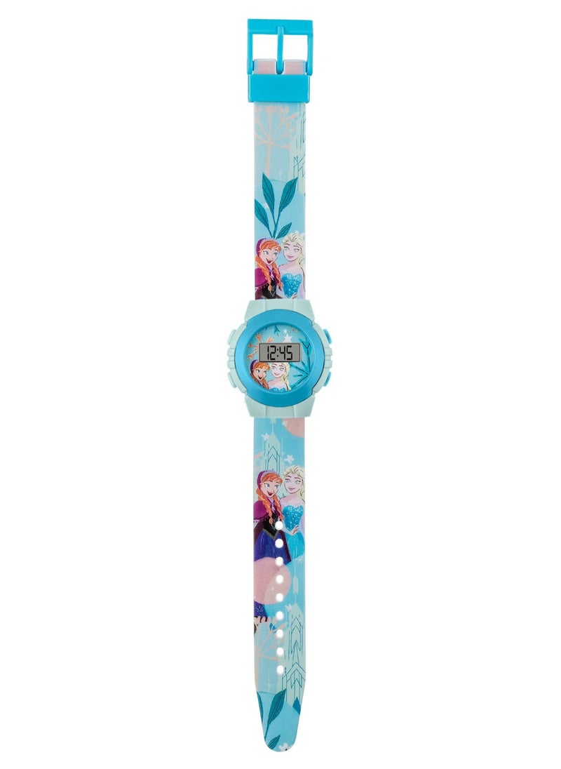 Disney Frozen Blue Digital Girls Watch