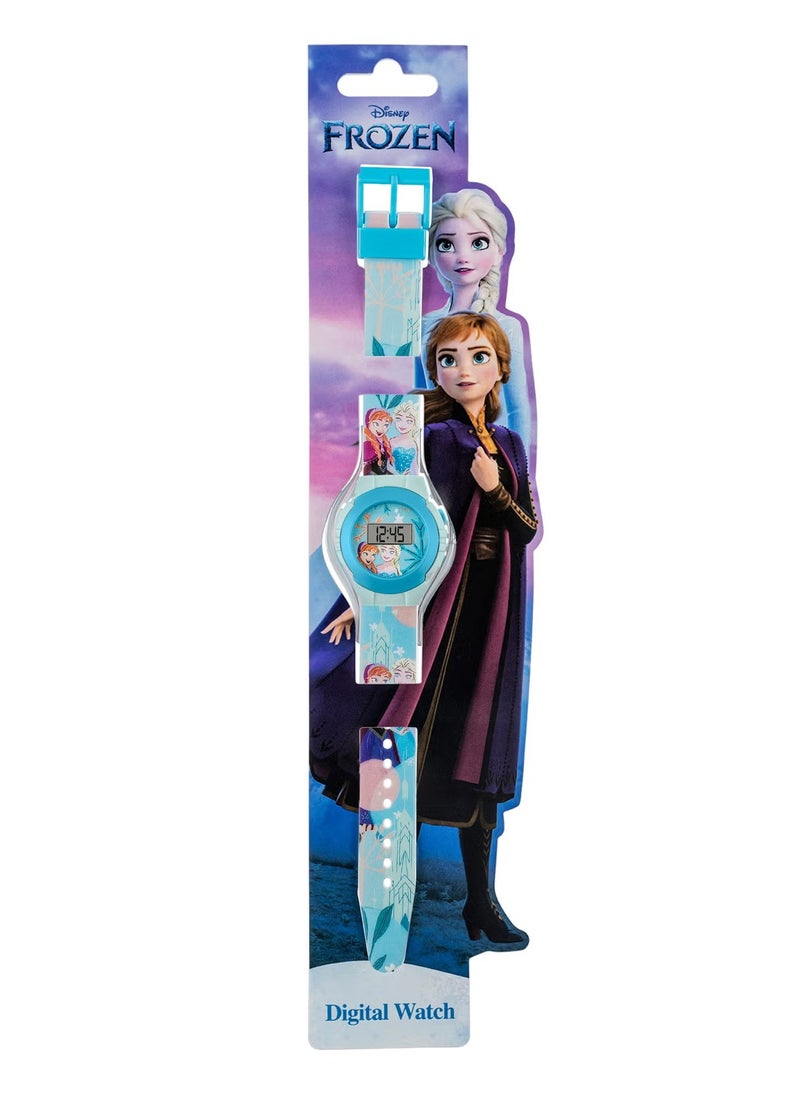 Disney Frozen Blue Digital Girls Watch