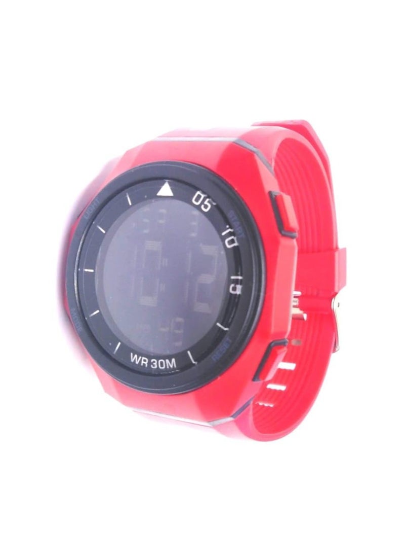 Digital Sports Watches, Assorted Colors, Set of 5