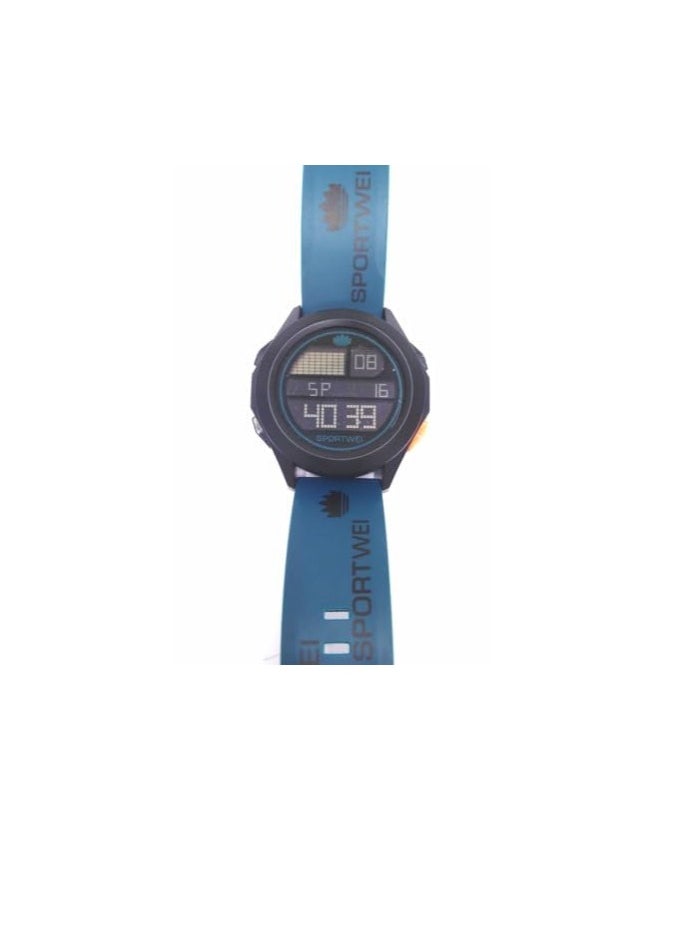 Digital Sports Watches, Assorted Colors, Set of 5