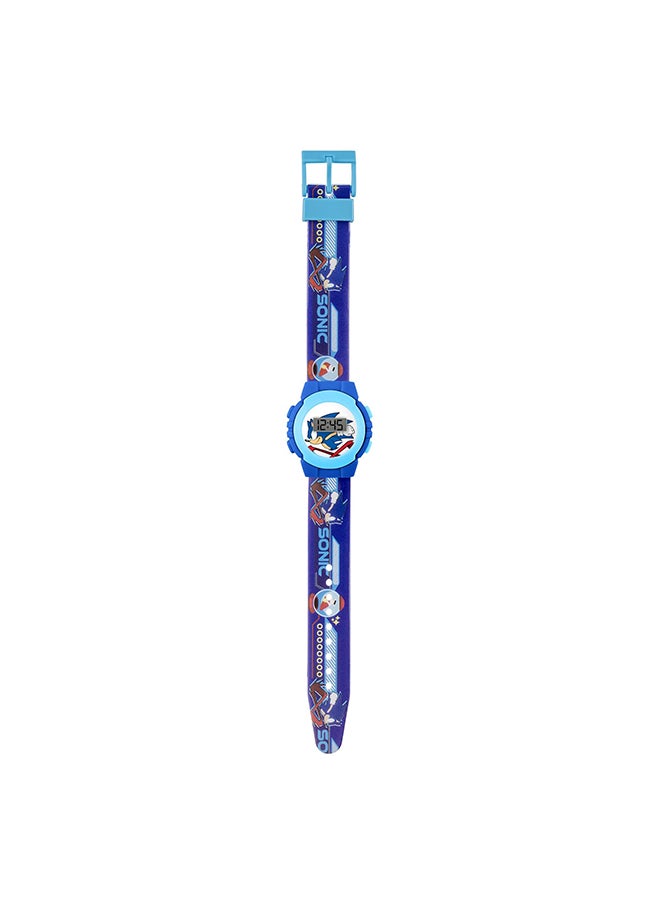 Boys Digital Round Shape Plastic Wrist Watch - SNC4316 - 32 Millimeter