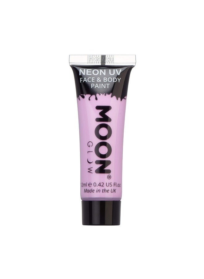 0.42Oz Blacklight Neon Uv Face & Body Paint Pastel Lilac