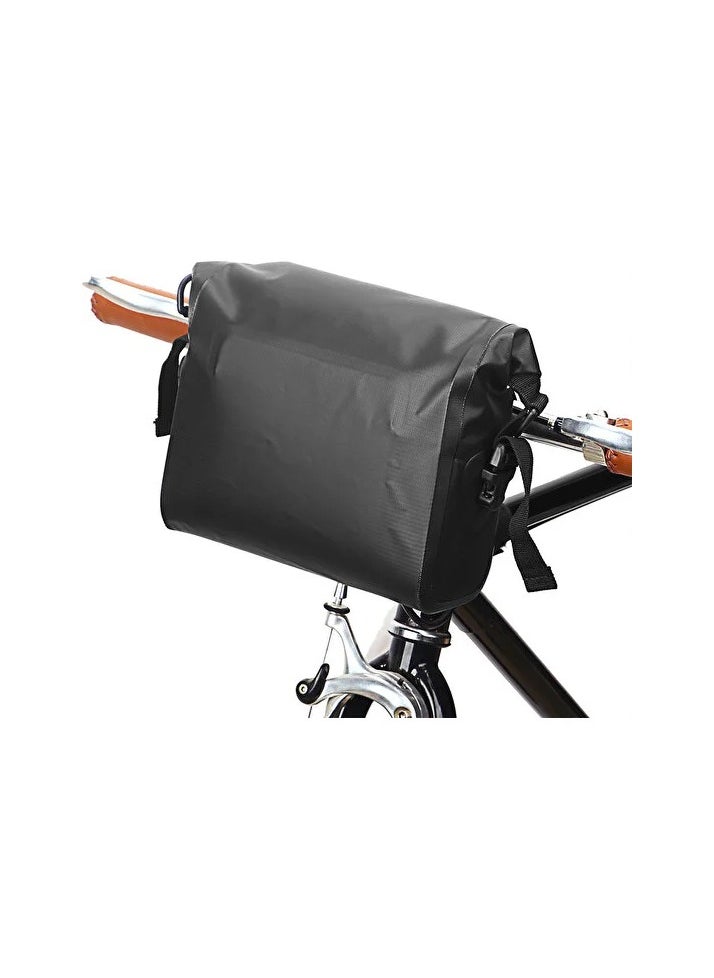 Waterproof Bicycle House Bag Roll-Top Bike Colour:Black model:Bike bag