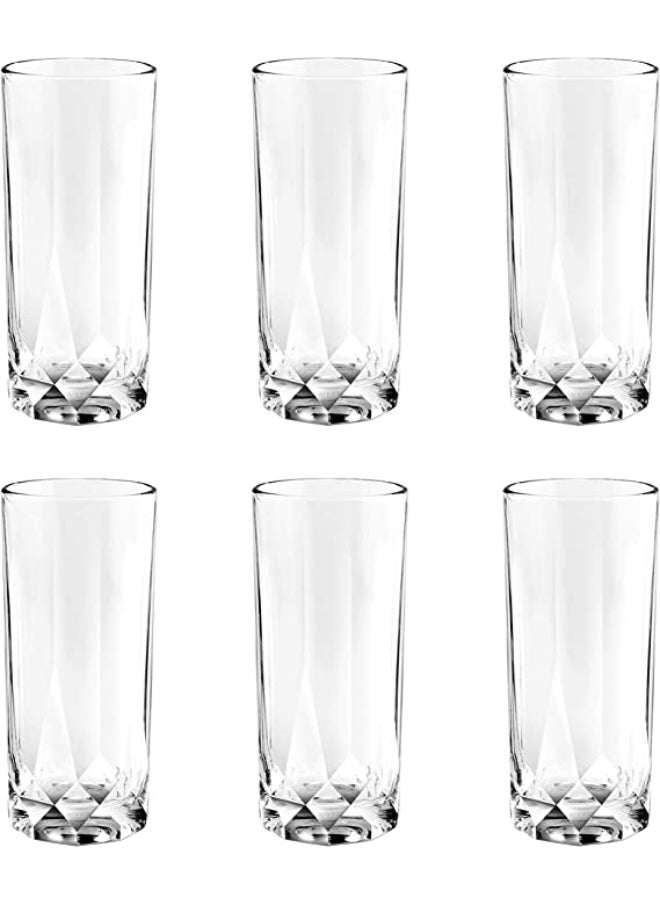 Connexion Hi Ball Glass 350Ml Clear 2 Pc Set