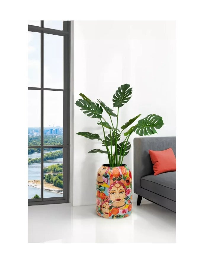 Blooming Namaste planter, Ø 47 cm, height 62 cm, multicolor Pot Indoor Vase