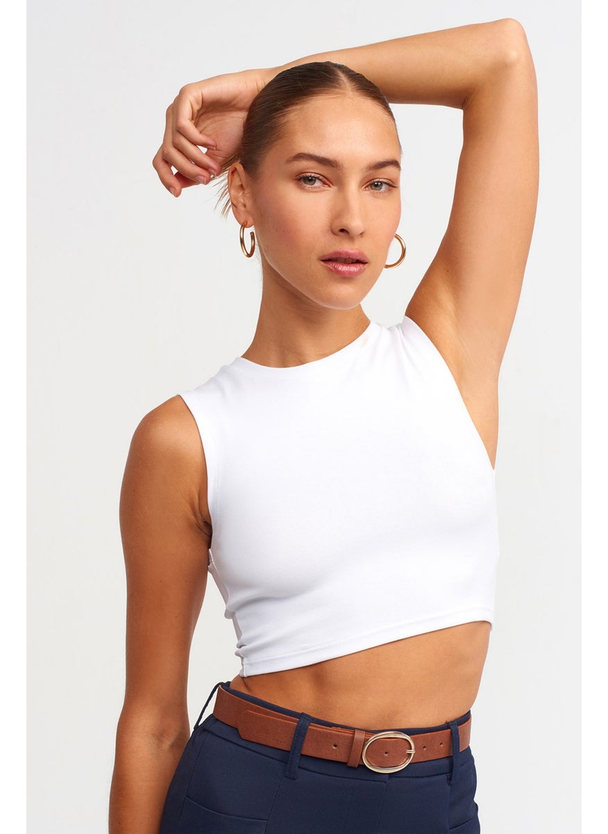 Women's Cotton Crop Top T-Shirt - 30125