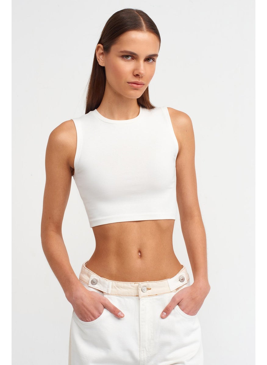 Women's Cotton Crop Top T-Shirt - 30125