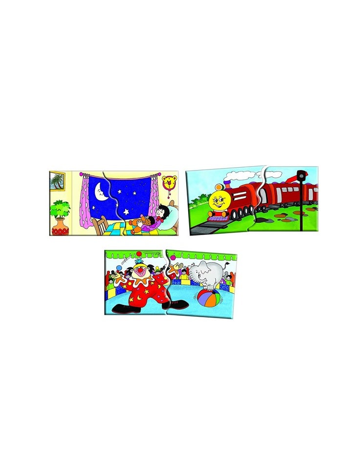 Creative's Link Ups -2 | an Association Game for The Pre-Schoolers | Aim is to Identify Pieces of Pictures and Link Them Correctly | Logical Thinking and Problem Solving for Ages 2 & UP