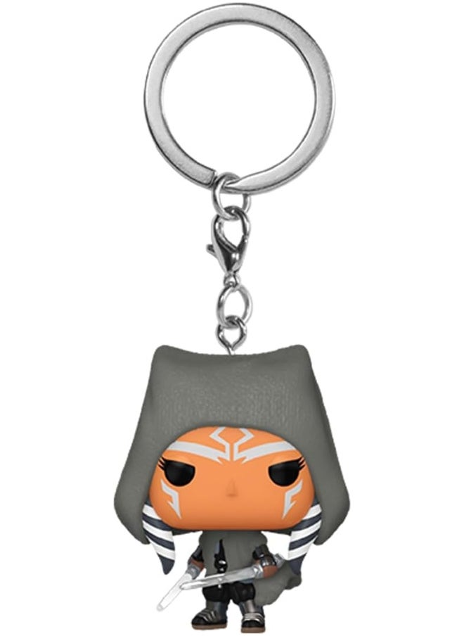 Funko Pop! Keychain: Ahsoka - Ahsoka Tano With Dual Lightsabers - Star Wars Novelty Keyring