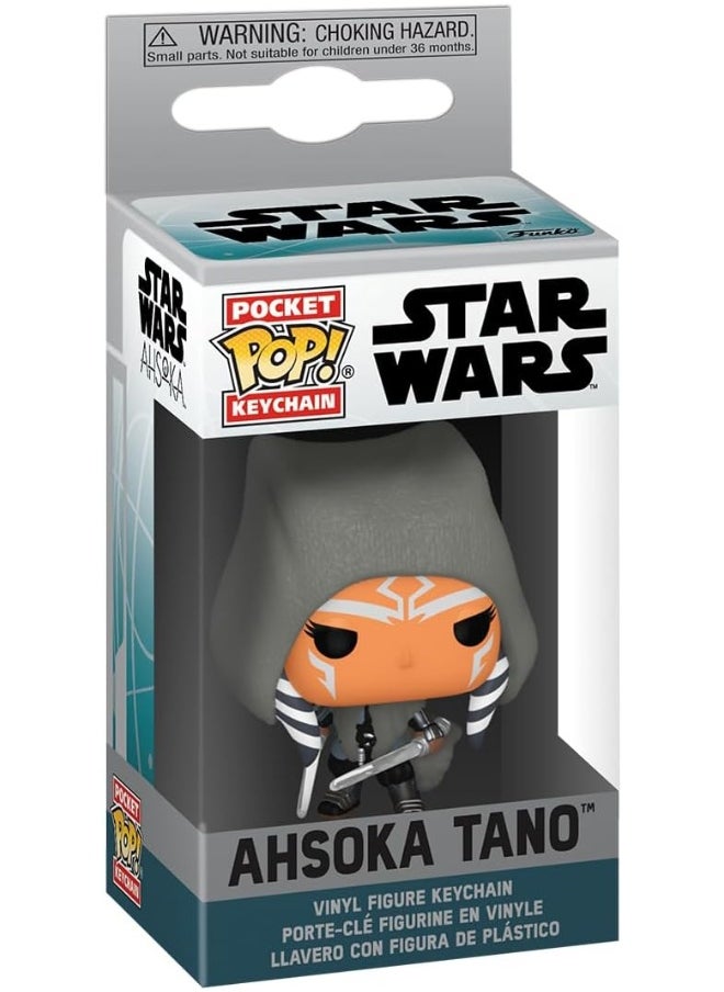 Funko Pop! Keychain: Ahsoka - Ahsoka Tano With Dual Lightsabers - Star Wars Novelty Keyring