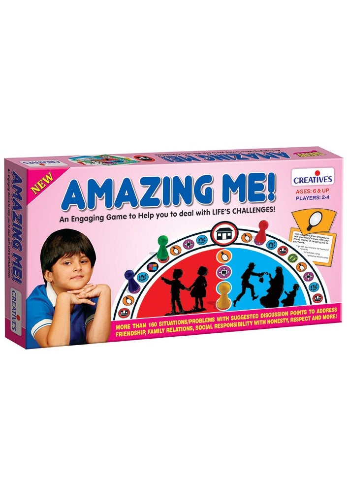 Creative’s Amazing Me | Learning & Educational board games | Kid’s Communication games | Social skills board games for kids | Emotional intelligence board games | Speech Therapy games for Ages 6 & up