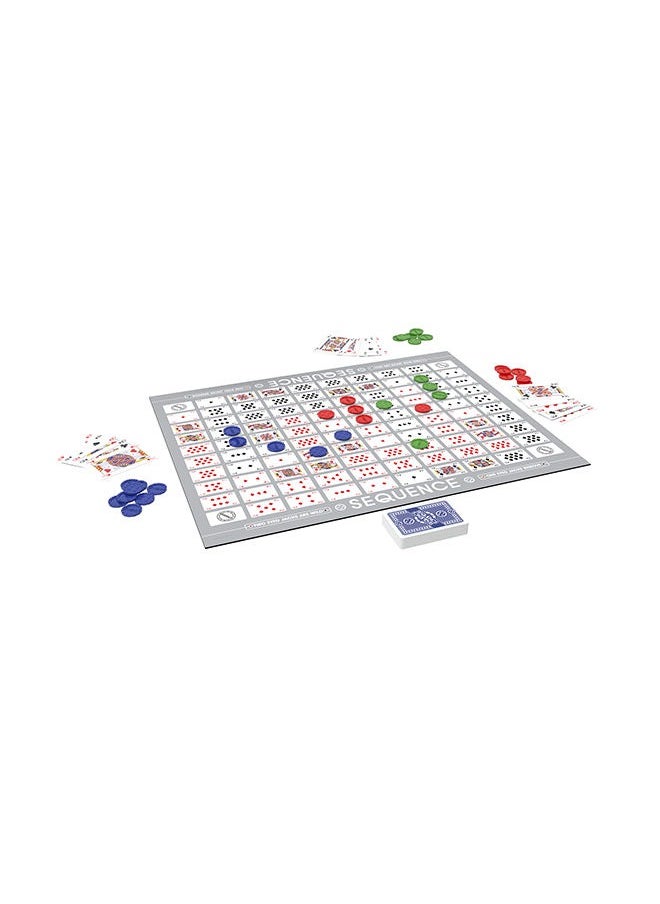 Family Game Sequence Strategy Foldable Board Card Game Suitable For 2-12 Players