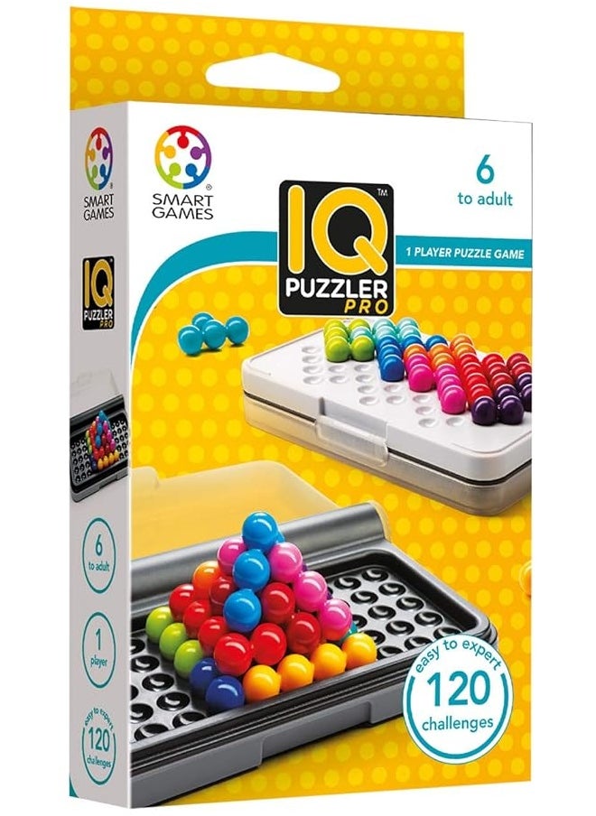 SmartGames IQ Bundles 3D Series: IQ Puzzler Pro & IQ Fit 240 Challenges for Ages 6-Adult