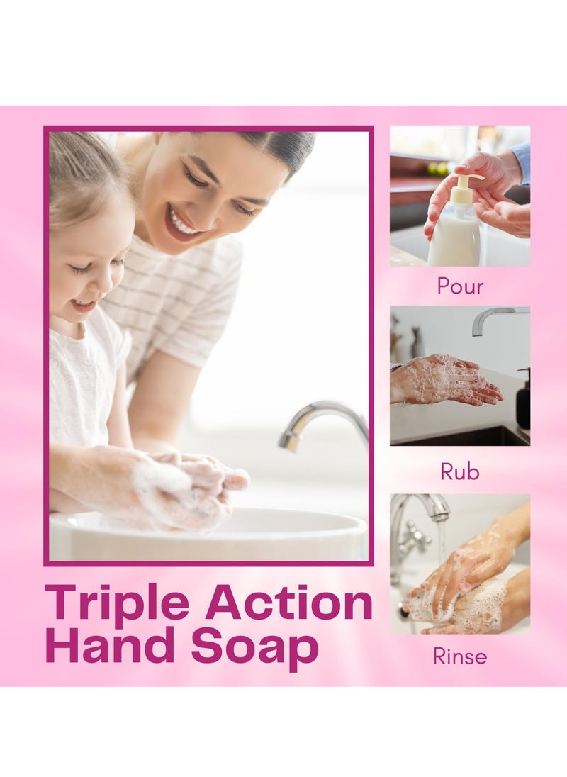 Hand Wash Refill Liquid Blossom Blast Hand Wash 5 Liter Non Drying Moisturizing Formula Aromatic Fragrance Perfect For Home Office Hotel & Public Spaces