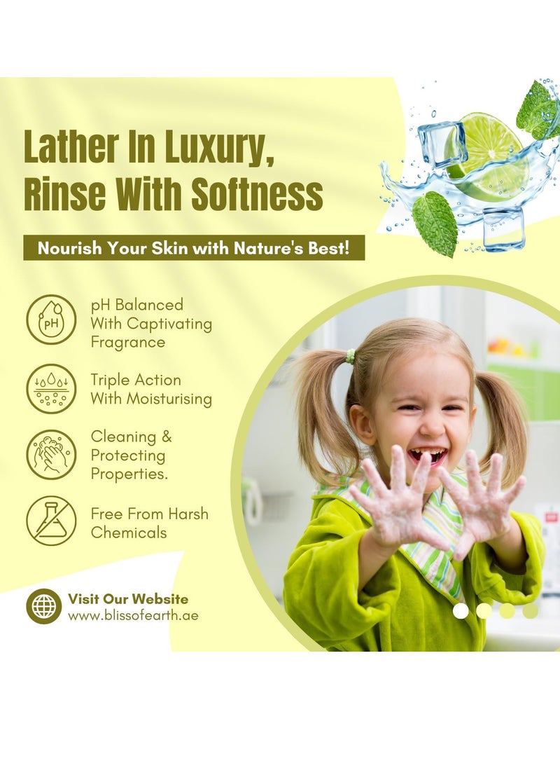Hand Wash Refill Liquid, Refreshing Citrus Hand Soap 5 Liter Non Drying Moisturizing Formula Aromatic Fragrance Perfect For Home Office Hotel & Cafe