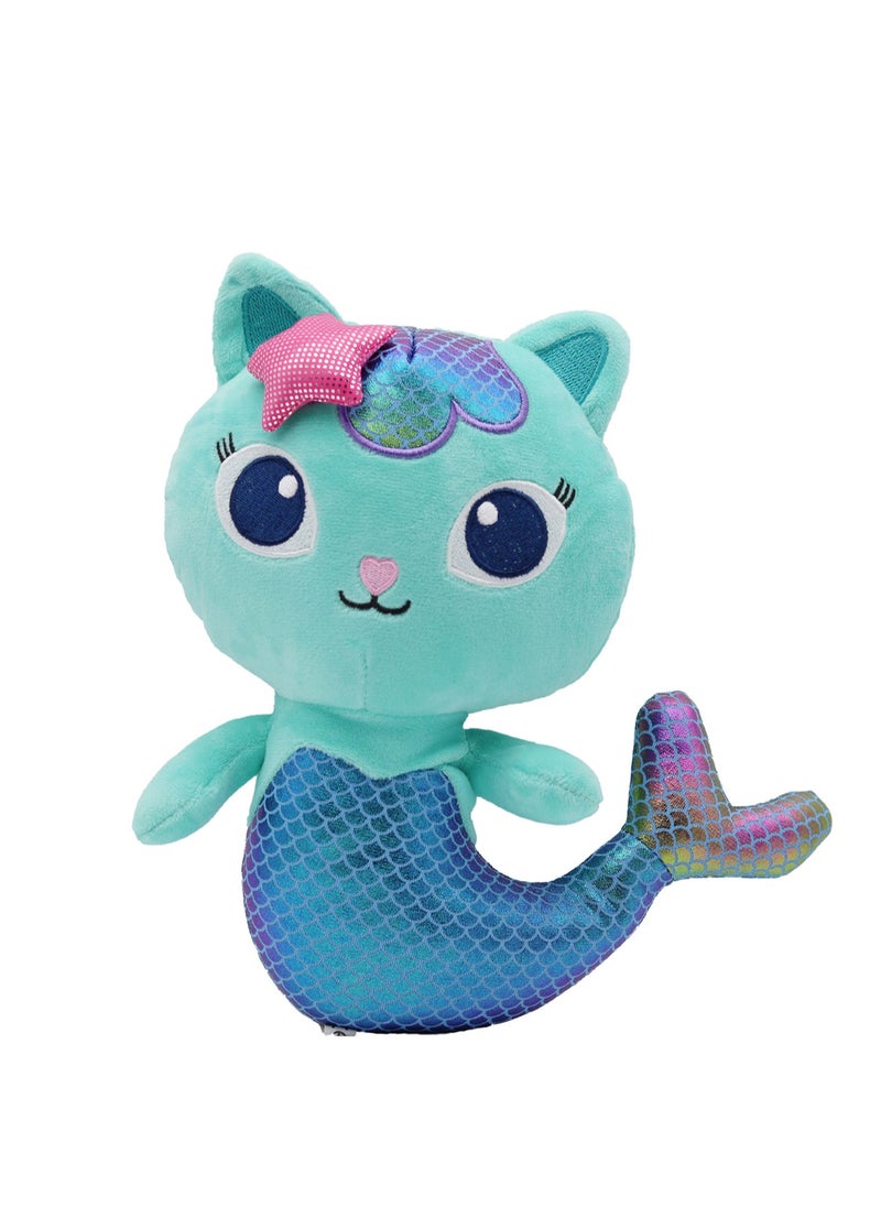 Early Childhood Education Cartoon Gabby's Dollhouse Children's Plush Toy (Mermaid Cat)