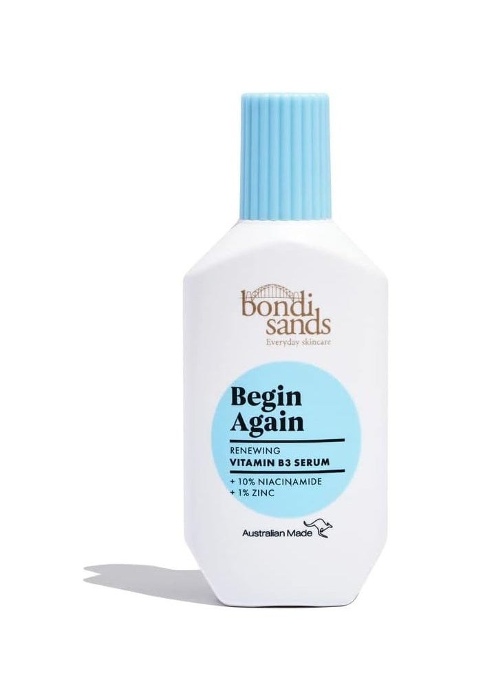 Begin Again Vitamin B3 Serum 30mL Vitamin B3 Serum Suitable for Sensitive Skin Vegan Cruelty Free 30ml 1 01 Fl Oz