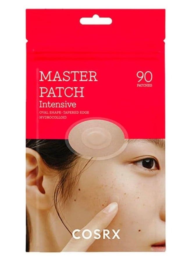 Master Patch Intensive (90 Patches), Oval-Shaped Acne Patch Hydrocolloid 0.021grams