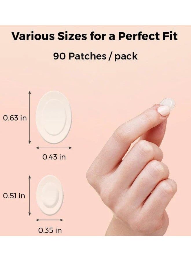 Master Patch Intensive (90 Patches), Oval-Shaped Acne Patch Hydrocolloid 0.021grams