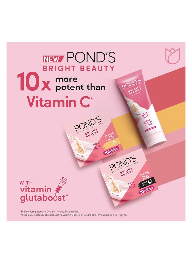 Pond's Bright Beauty Regimen Day Cream, Night Cream and Facial Cleanser