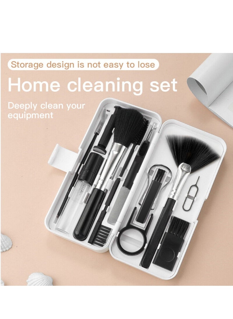 18-in-1 Multi-Purpose Electronics Cleaning Set with Brush and Pen for Gadgets Earbuds Laptops Smartphones Tablets and Screens