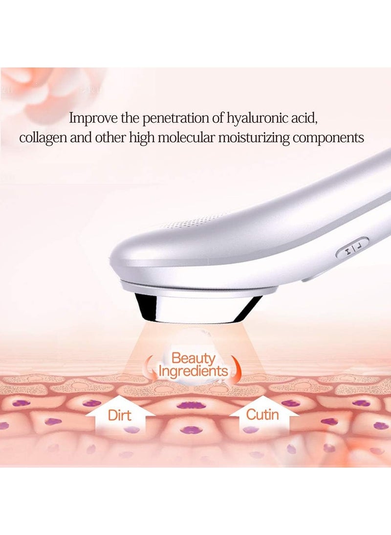 Beauty Device, Facial Cleaner,Hot and Cold Skin Care Facial Massager Device