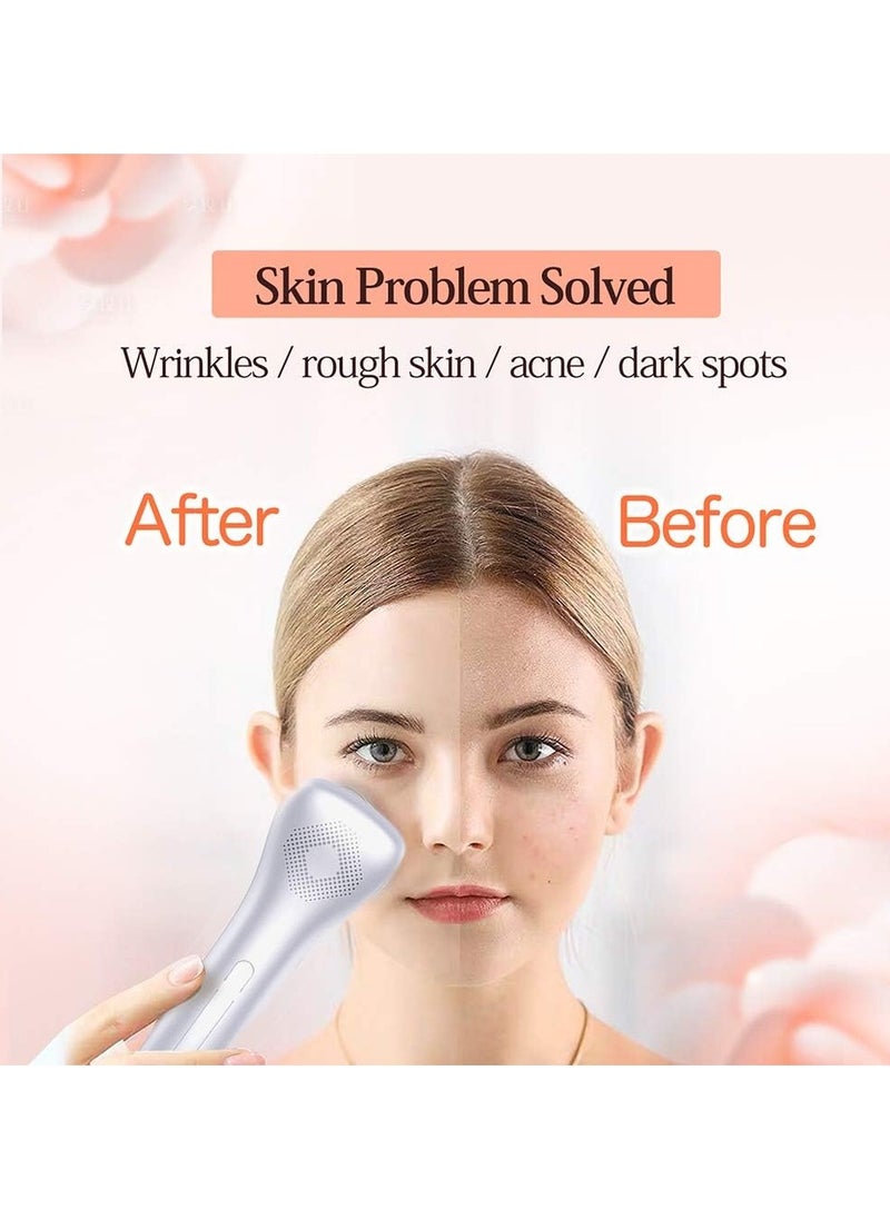 Beauty Device, Facial Cleaner,Hot and Cold Skin Care Facial Massager Device