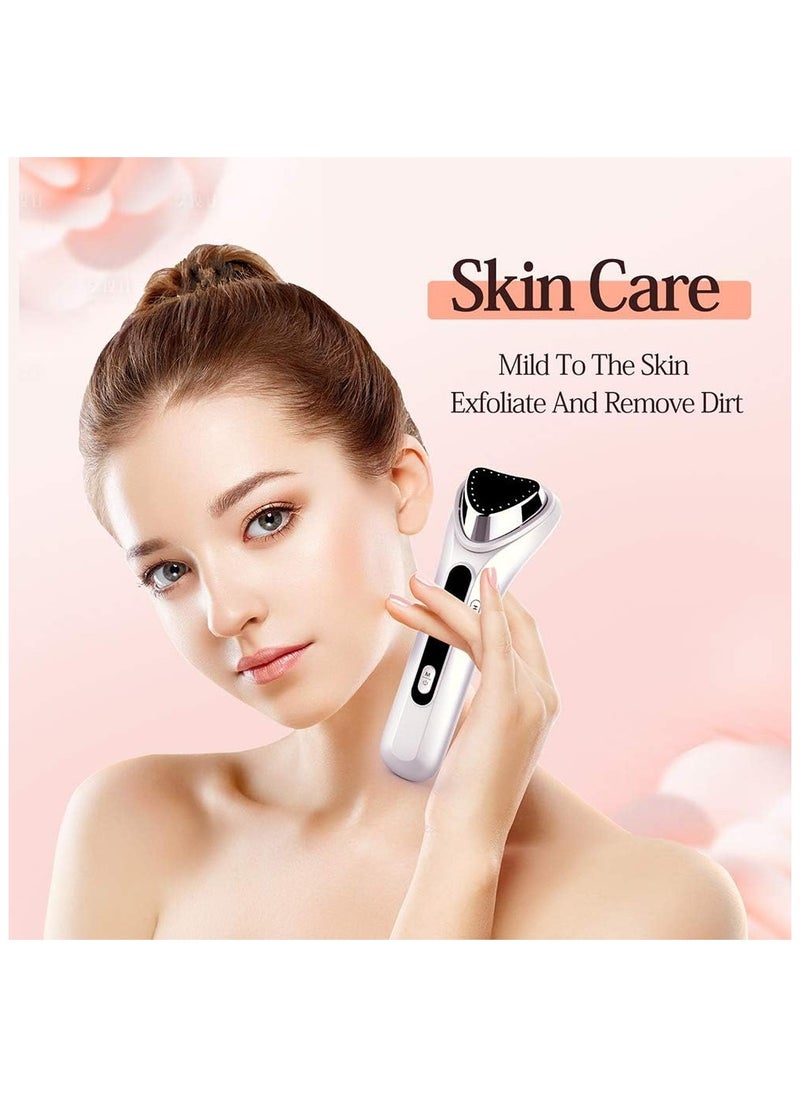 Beauty Device, Facial Cleaner,Hot and Cold Skin Care Facial Massager Device