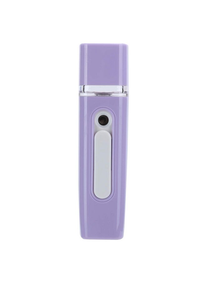 Usb Nano Facial Mister Portable Mini Handy Sprayer Handy Mist Spray Steamer Face Mist Facial Spray For Lash Extensions Skin Care(Purple)