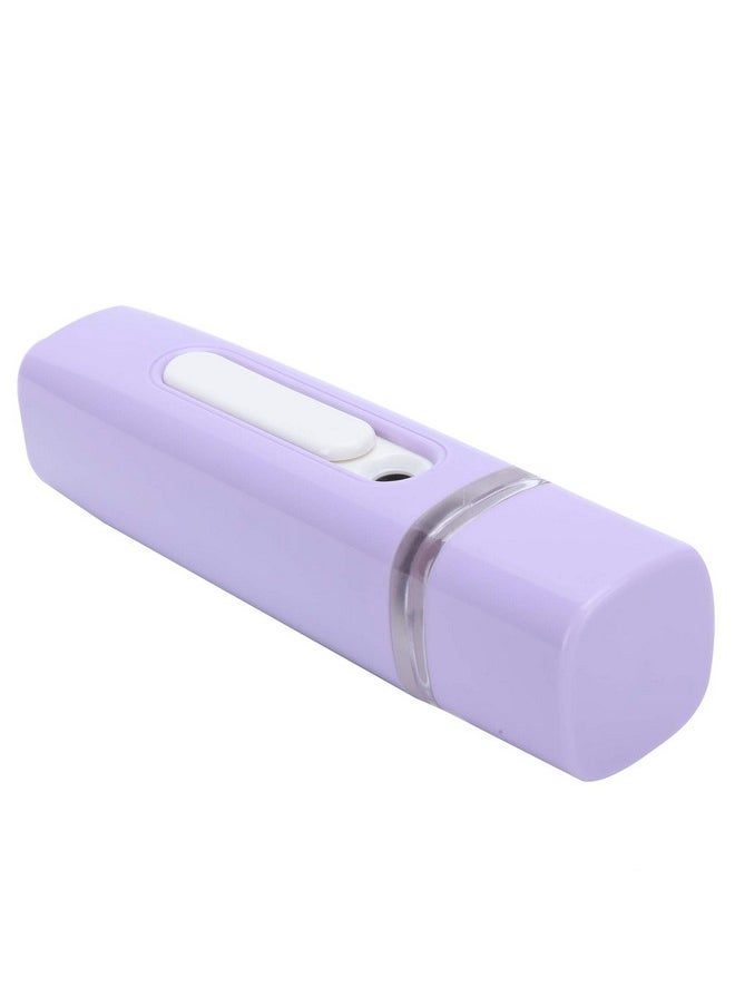 Usb Nano Facial Mister Portable Mini Handy Sprayer Handy Mist Spray Steamer Face Mist Facial Spray For Lash Extensions Skin Care(Purple)