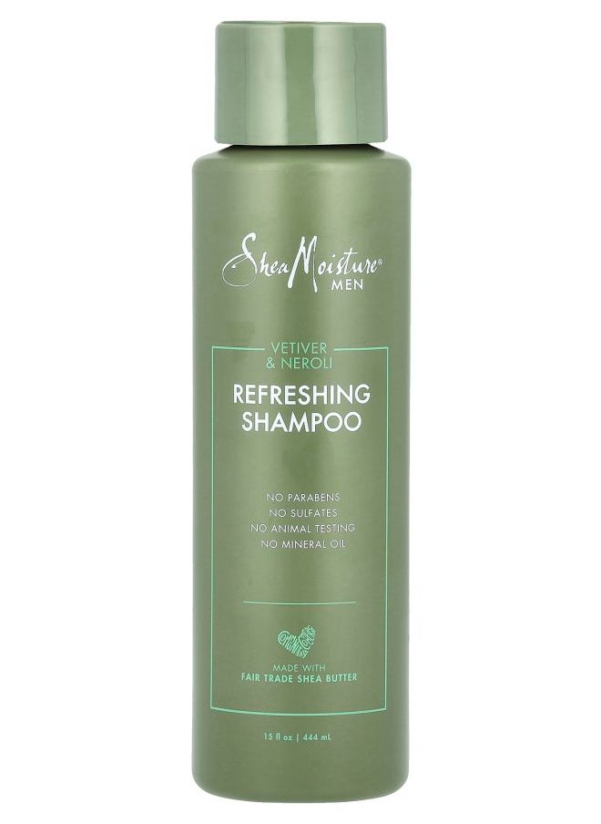 Men Refreshing Shampoo Vetiver & Neroli 15 fl oz (444 ml)