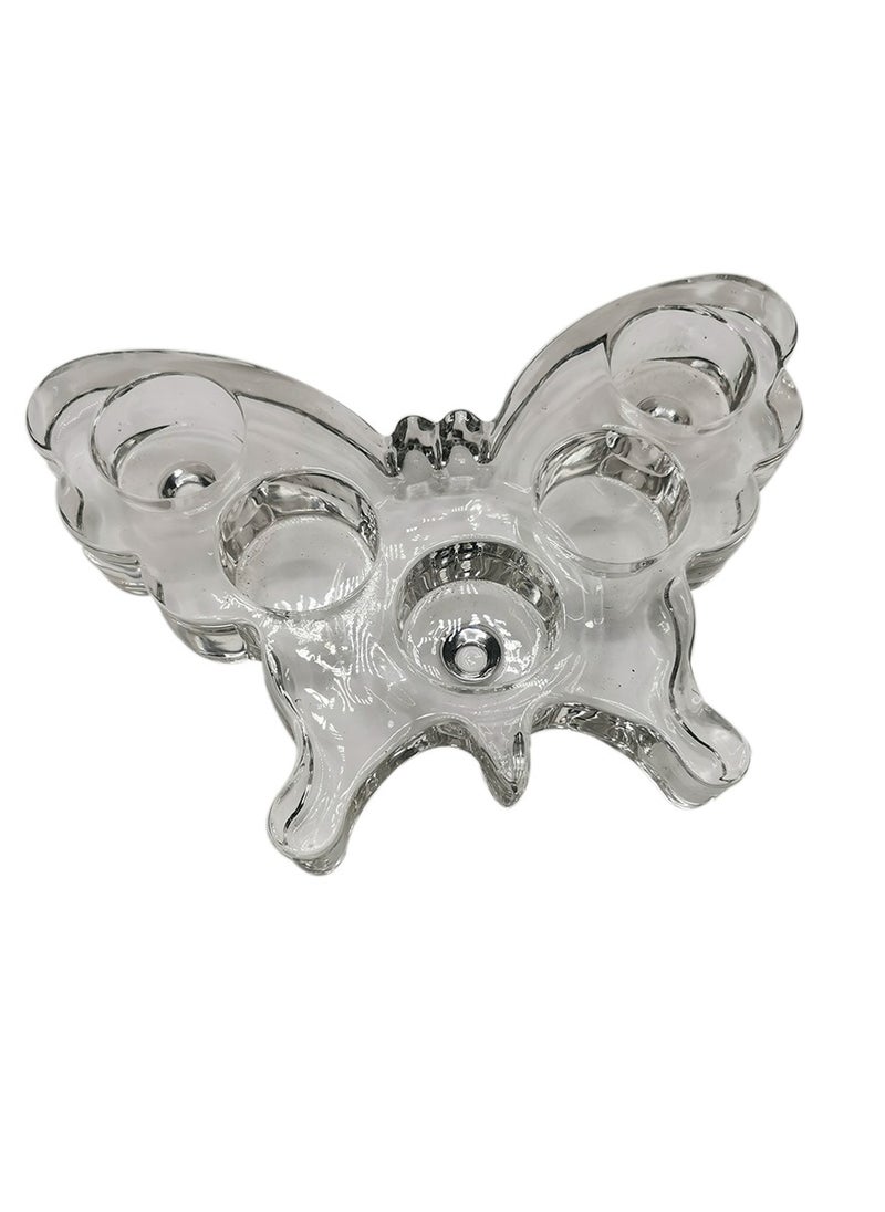 Decorative Butterfly Candle Holder – 5 Slot Tea Light Display for Special Days