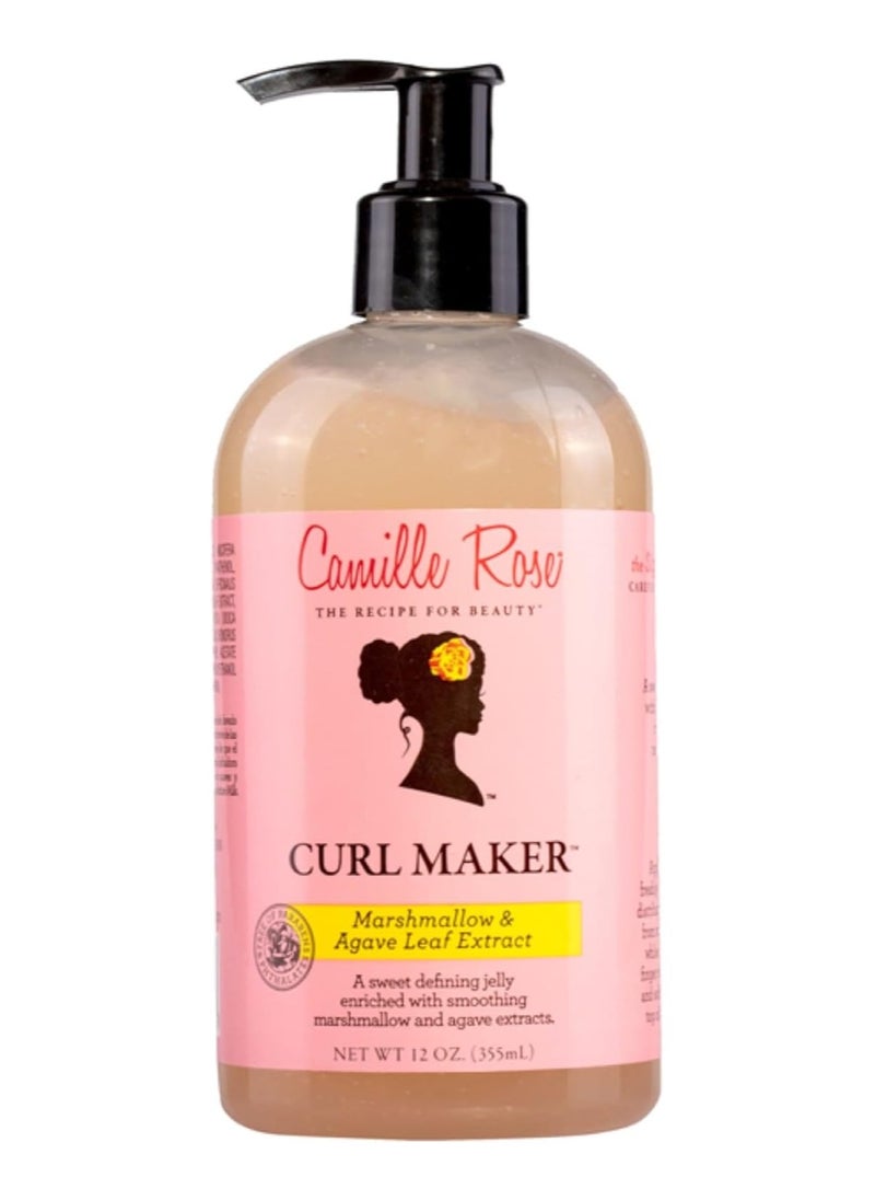 Camille Rose  define curls Natural, clean formula Curl and  wavy hair Maker Cream 355 ml