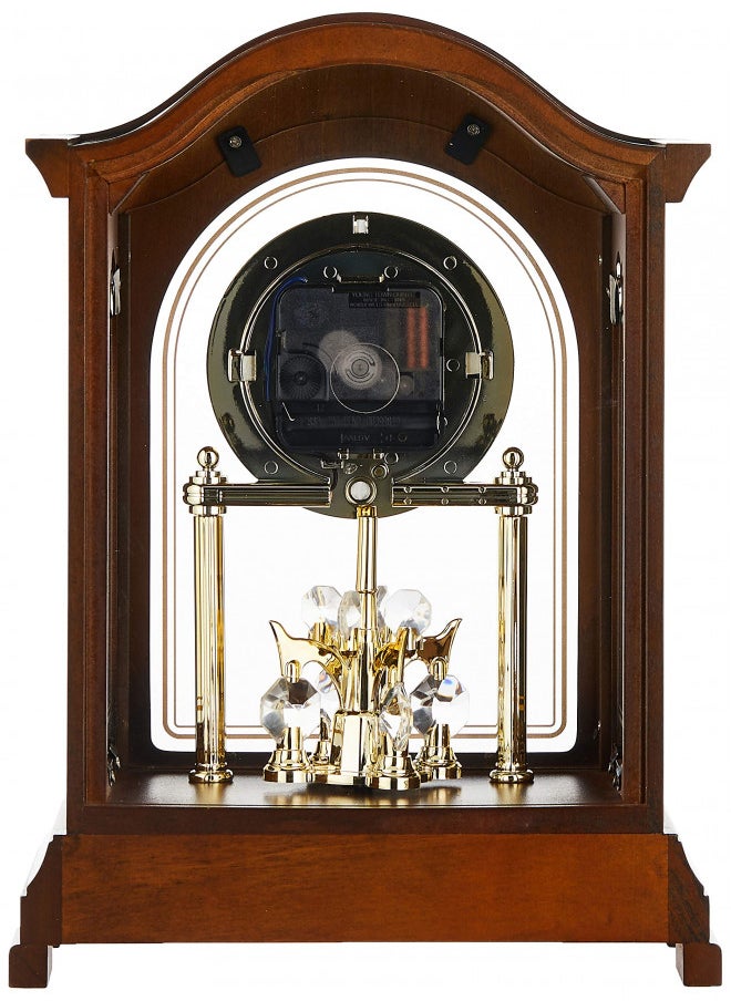 Bulova B1845 Durant Chiming Clock, Walnut