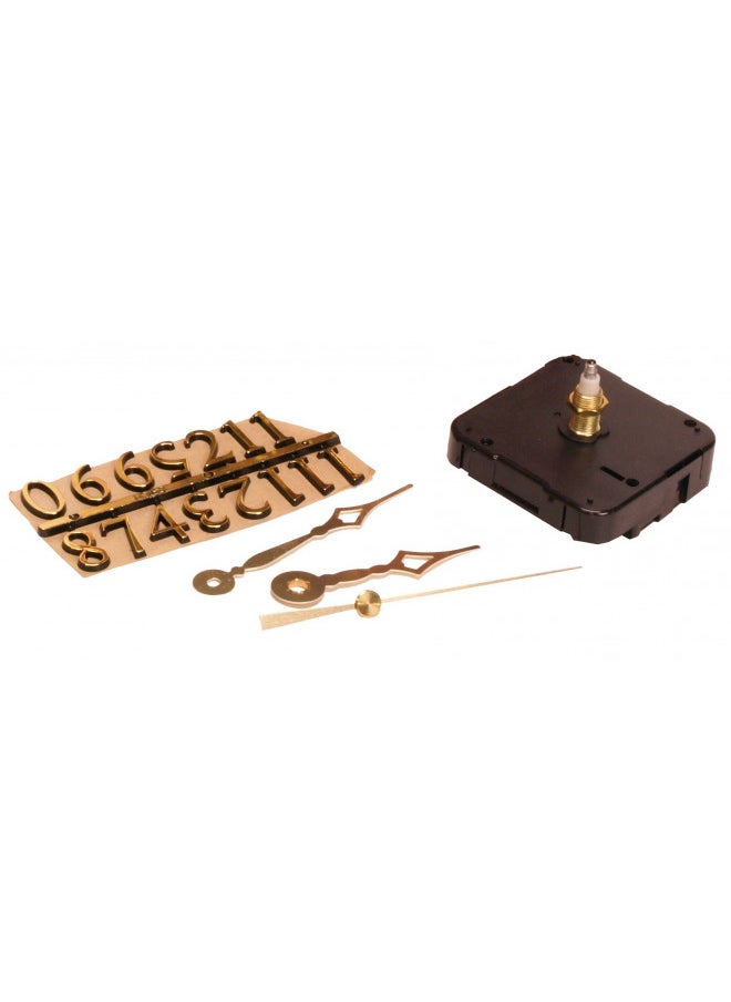 Walnut Hollow 3 Piece Clock Kit for 3/8-inch Surfaces, Use to Repair or Design your Own Clock