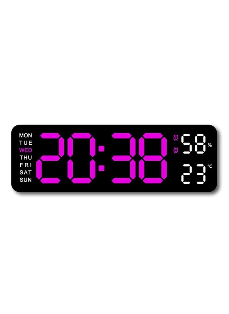 Digital Wall Clock Large Display, 9.5