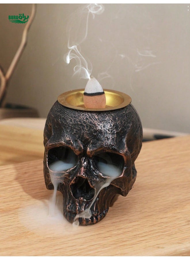 1pc Resin Creative Backflow Incense Holder Home Decor