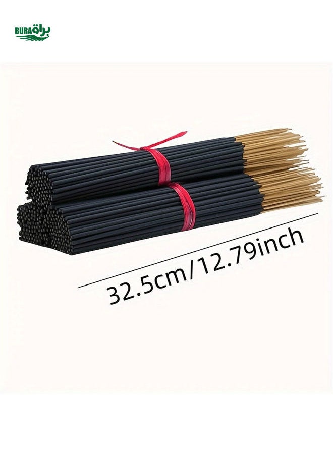 100pcs, Japanese Cherry Blossom Incense Sticks, Long Burn Time, Smooth & Clean, Natural Rattan Material, Suitable For Home, Kitchen And Restaurant