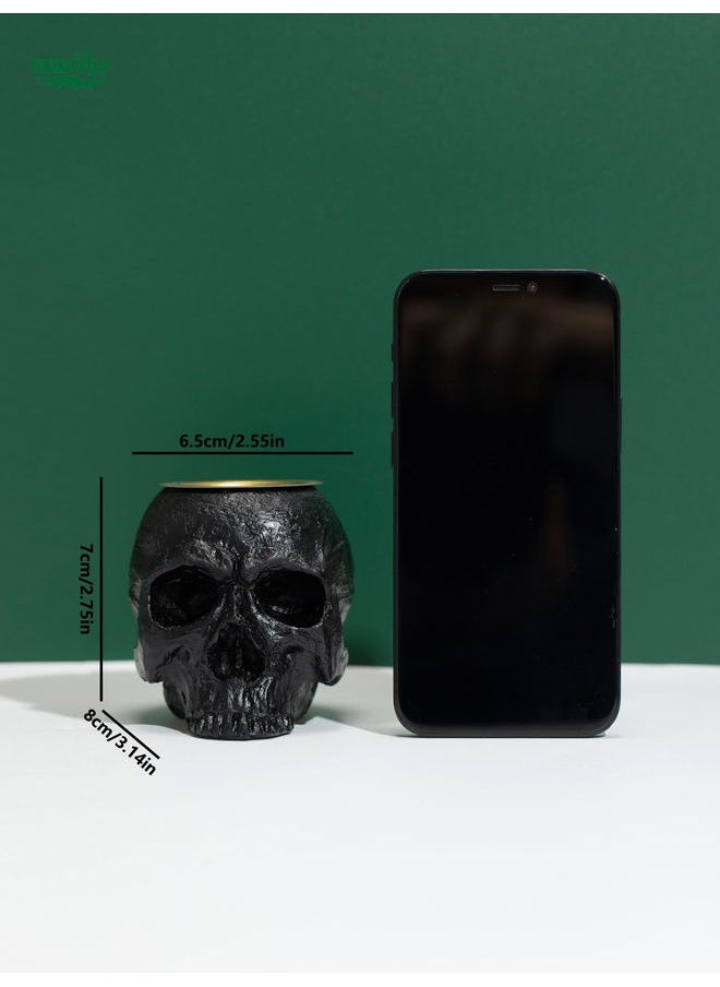 1pc Skull Head Design Incense Burner