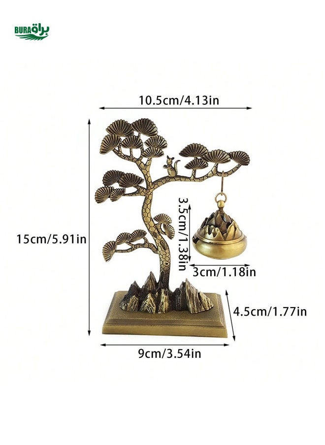 Pine Hanging Furnace Ornaments Boshan Small Incense Burner Creative Aromatherapy Furnace Ornaments