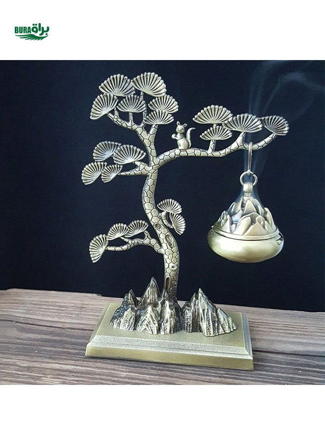 Pine Hanging Furnace Ornaments Boshan Small Incense Burner Creative Aromatherapy Furnace Ornaments