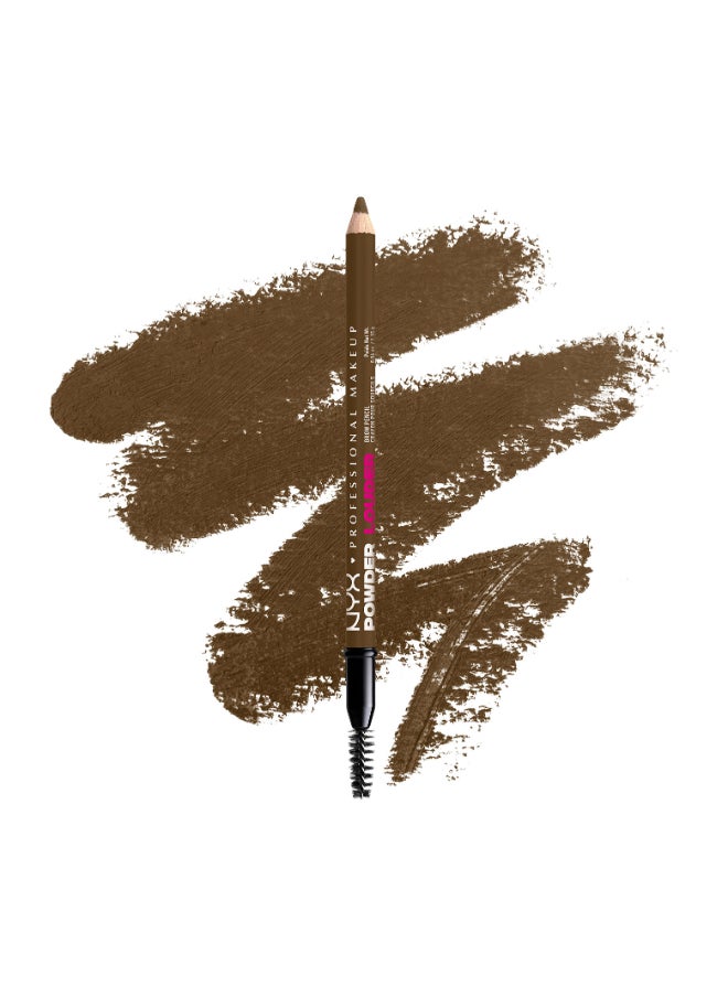 Powder Louder, Brow Pencil, 12Hr Wear, Buildable Micro-Fibers, Soft Brown