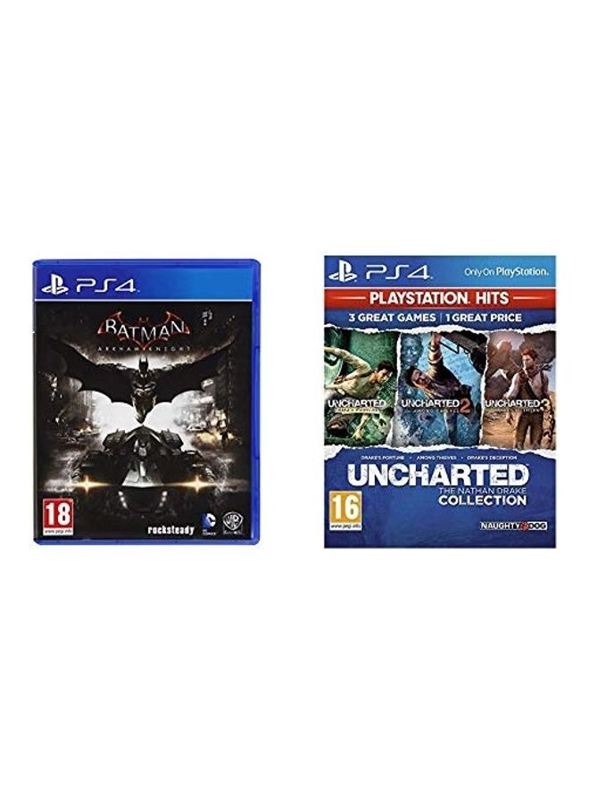 Batman Arkham Knight and Uncharted Collection Hits - PS4/PS5