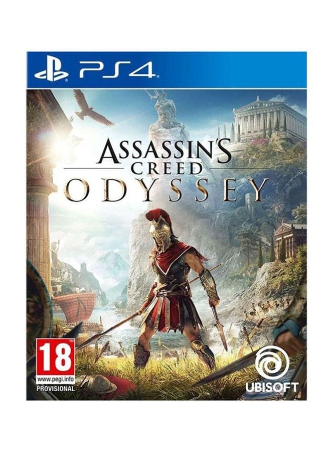 Assassin's Creed Odyssey (Intl Version) With DualShock 4 Wireless Controller - Adventure - PlayStation 4 (PS4)